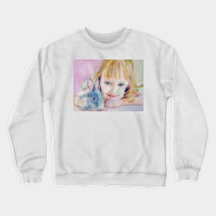 MISA’S ORIGINAL ART “AWESOME PETS” Crewneck Sweatshirt